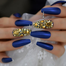 Load image into Gallery viewer, Luxury Artificial Designer Nails
