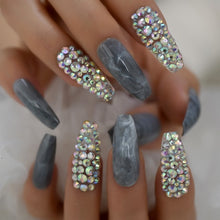 Load image into Gallery viewer, Luxury Artificial Designer Nails
